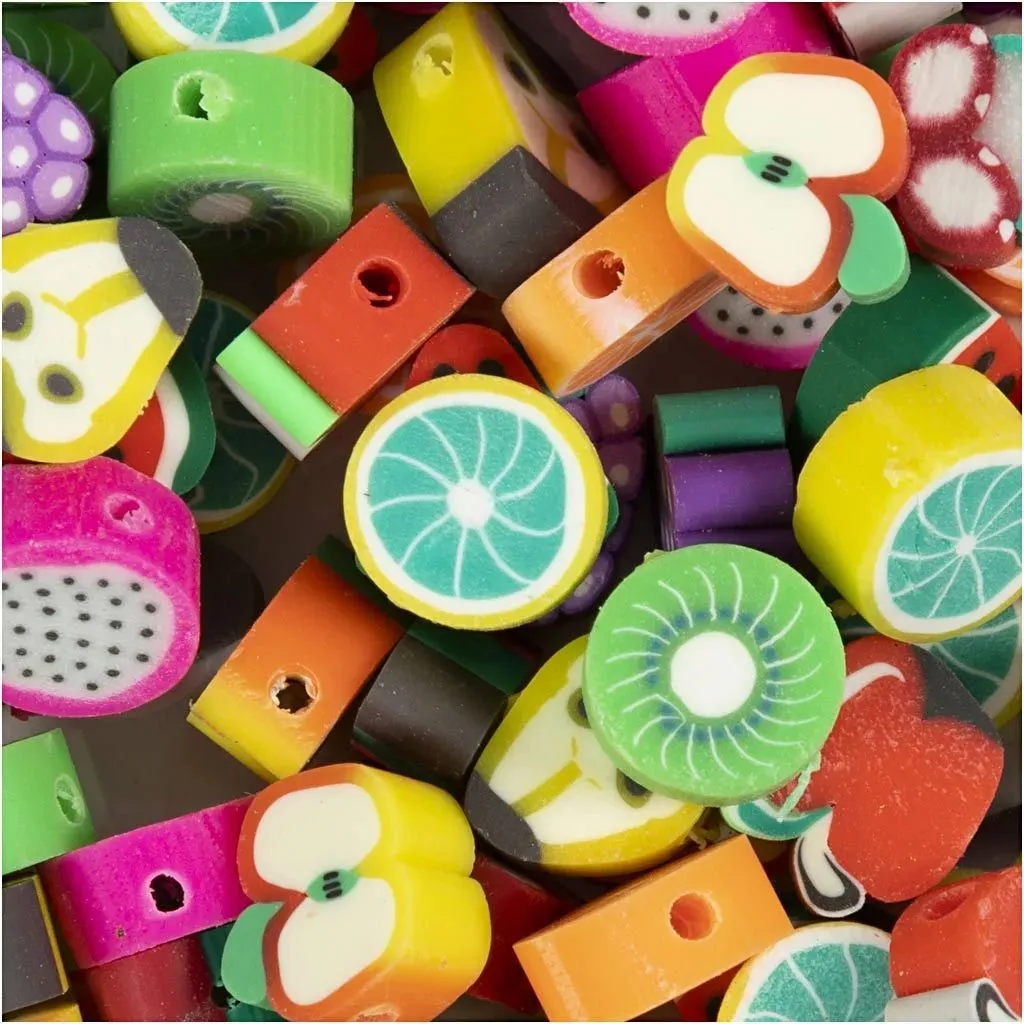 10mm Fruit Shapped Beads – Make Personalized Bracelets Necklaces & Earrings