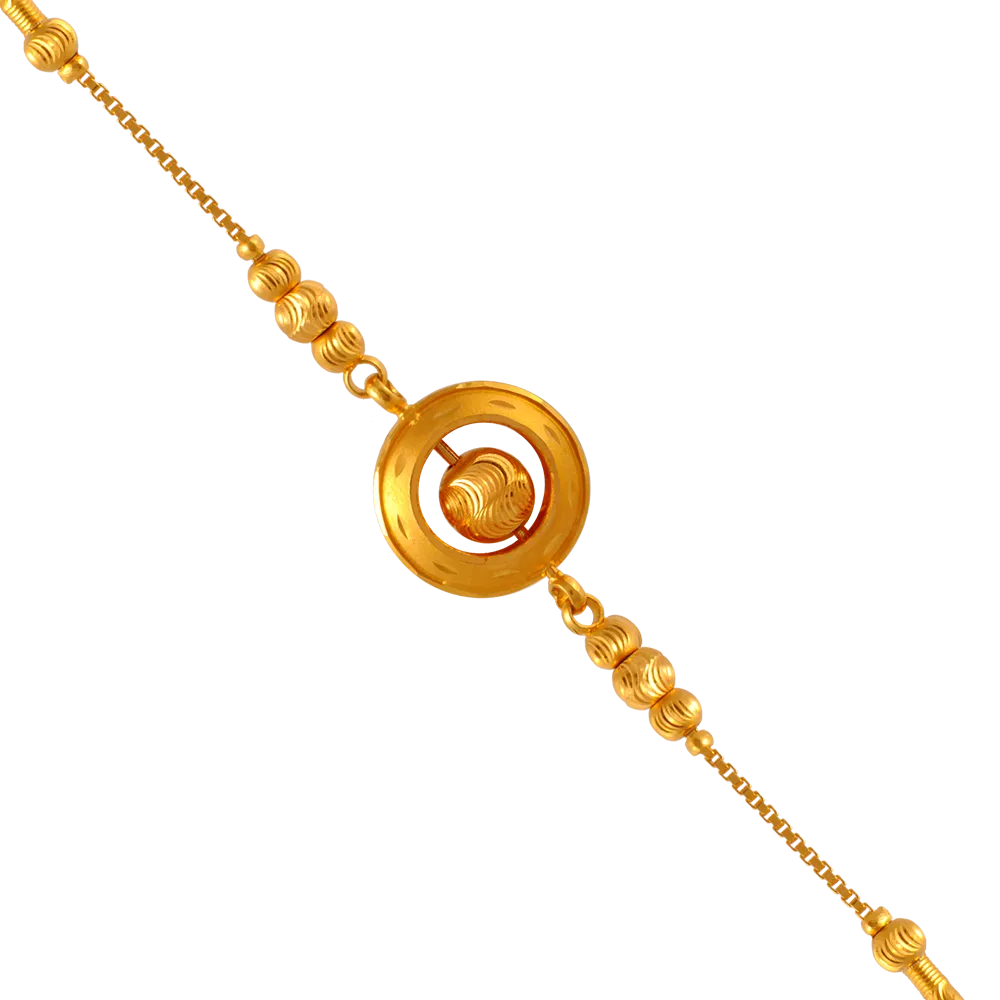 22KT (916) Yellow Gold  Bracelets For Women
