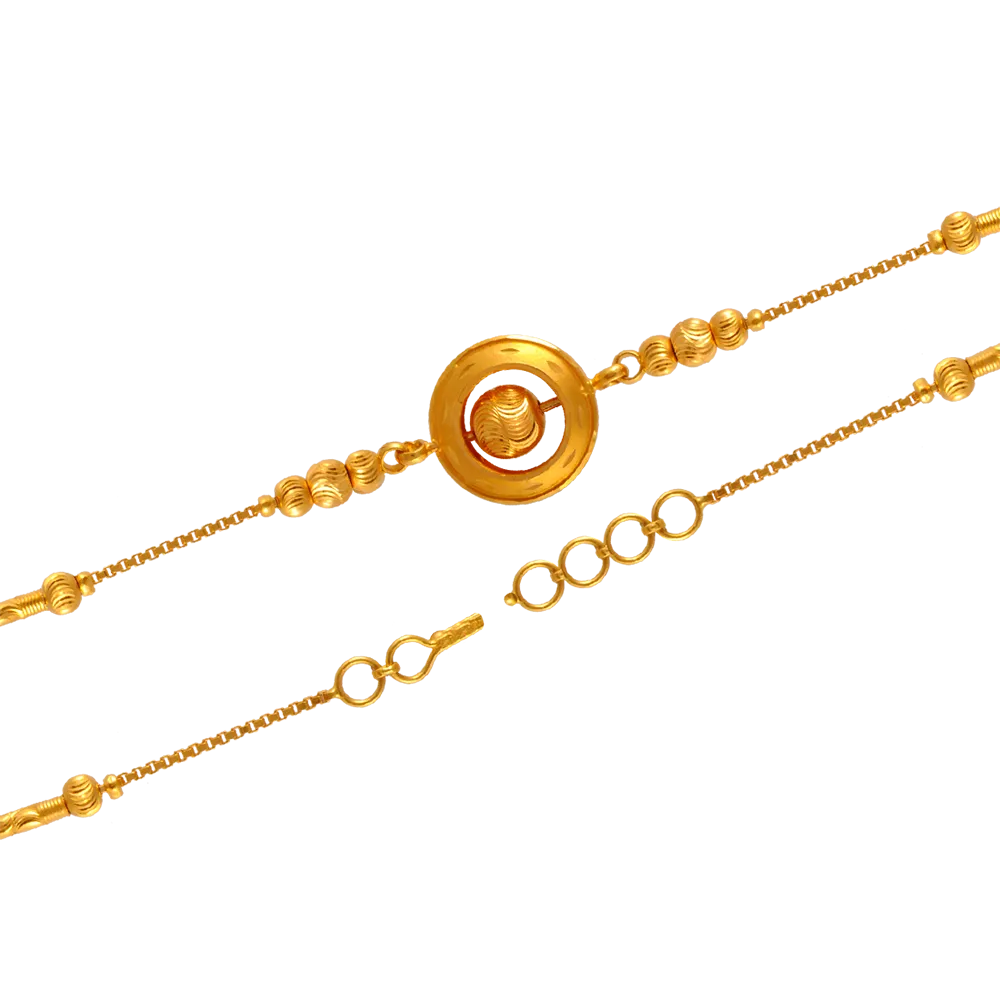 22KT (916) Yellow Gold  Bracelets For Women