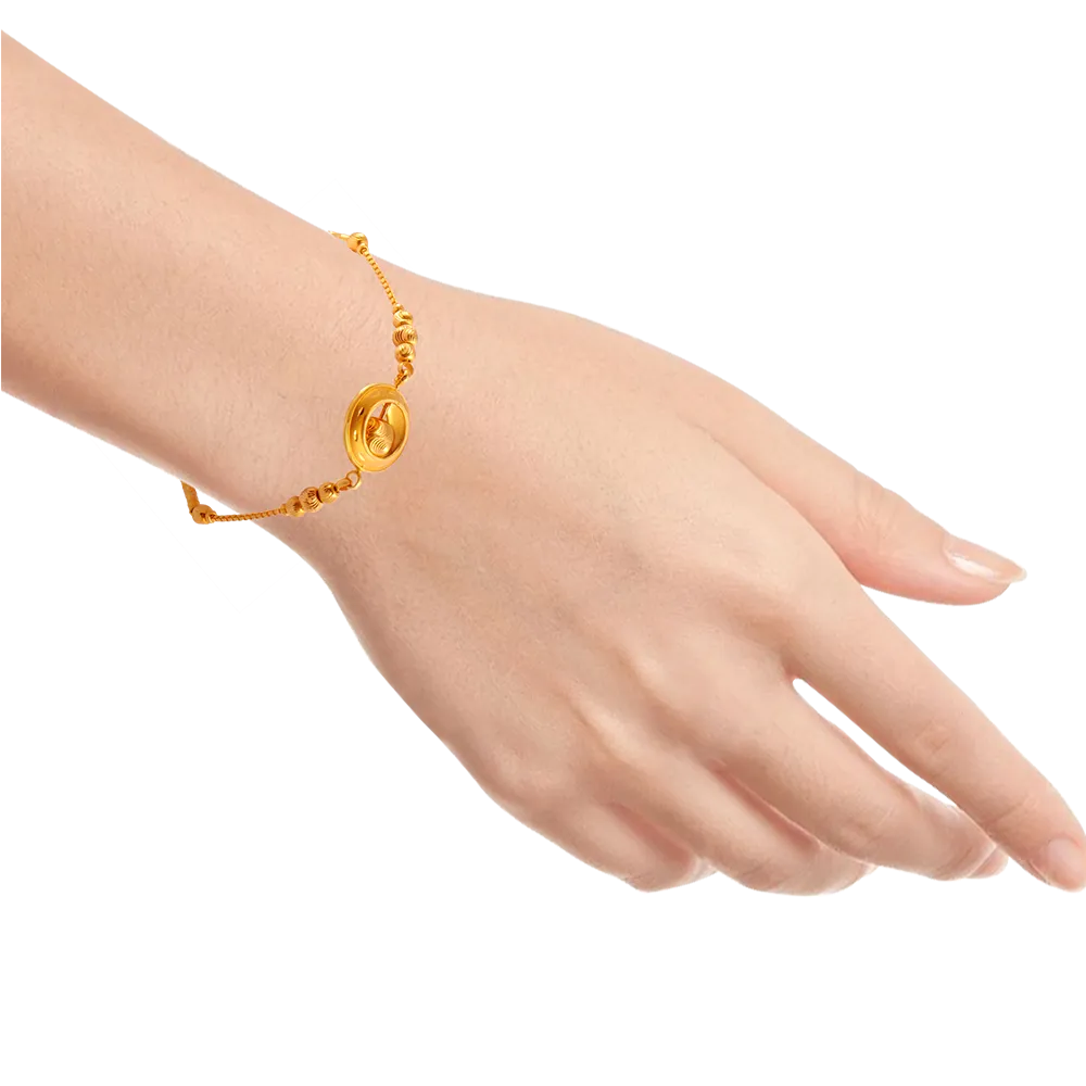 22KT (916) Yellow Gold  Bracelets For Women