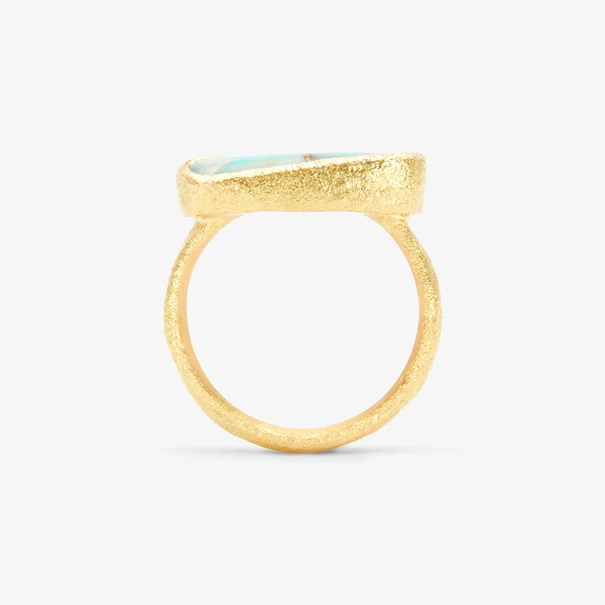 3.06 Carat One-of-a-Kind Boulder Opal Ring | OP8-OOAK