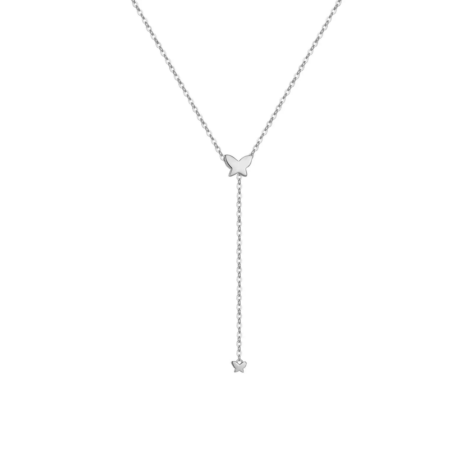 925 Sterling Silver Adjustable Heart Pendant Necklace