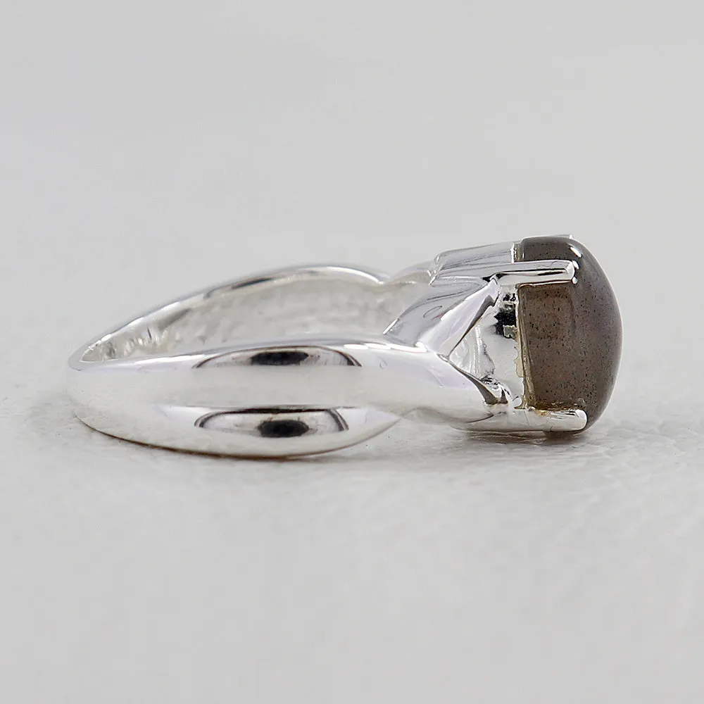 925 Sterling Silver Labradorite Rings