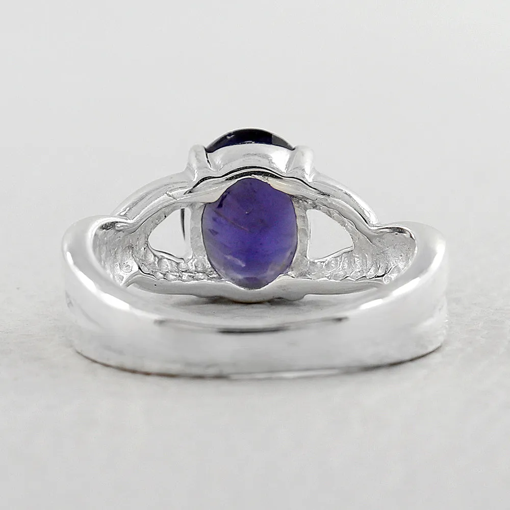 925 Sterling Silver Labradorite Rings