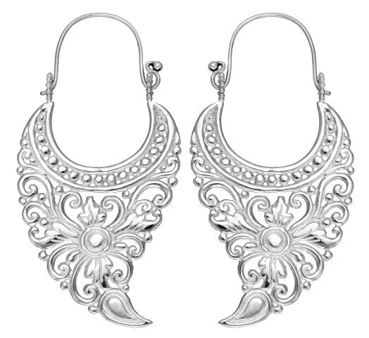 Alam Silver Earring #4 Large