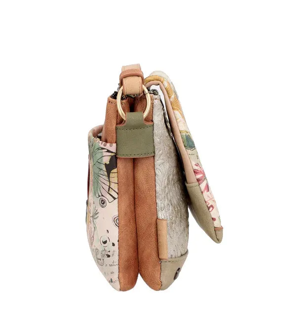 Anekke Amazonia Fold Over Top Crossbody Handbag