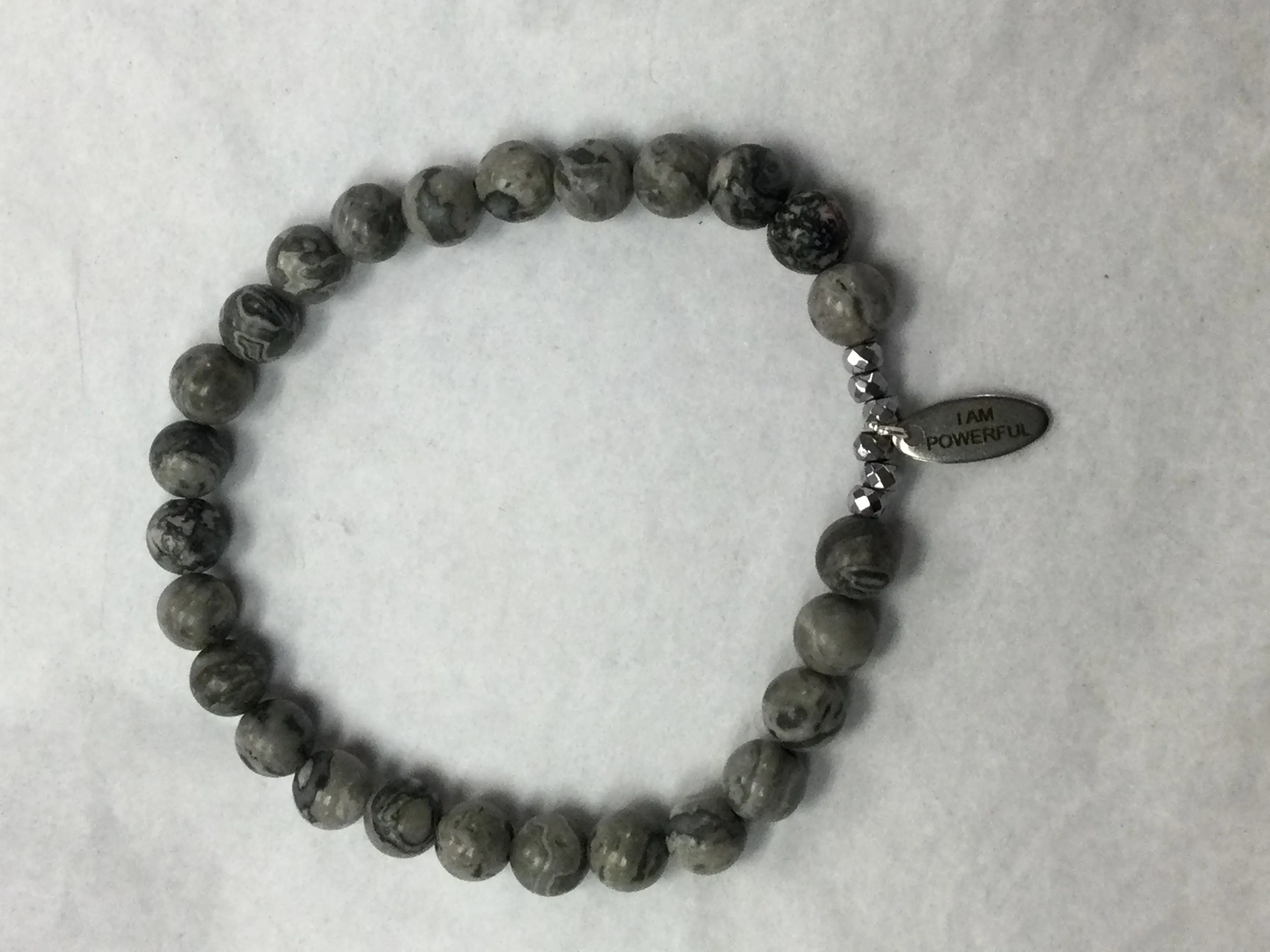 Apryl Dawn - Crystal Bracelet with Charm Affirmation