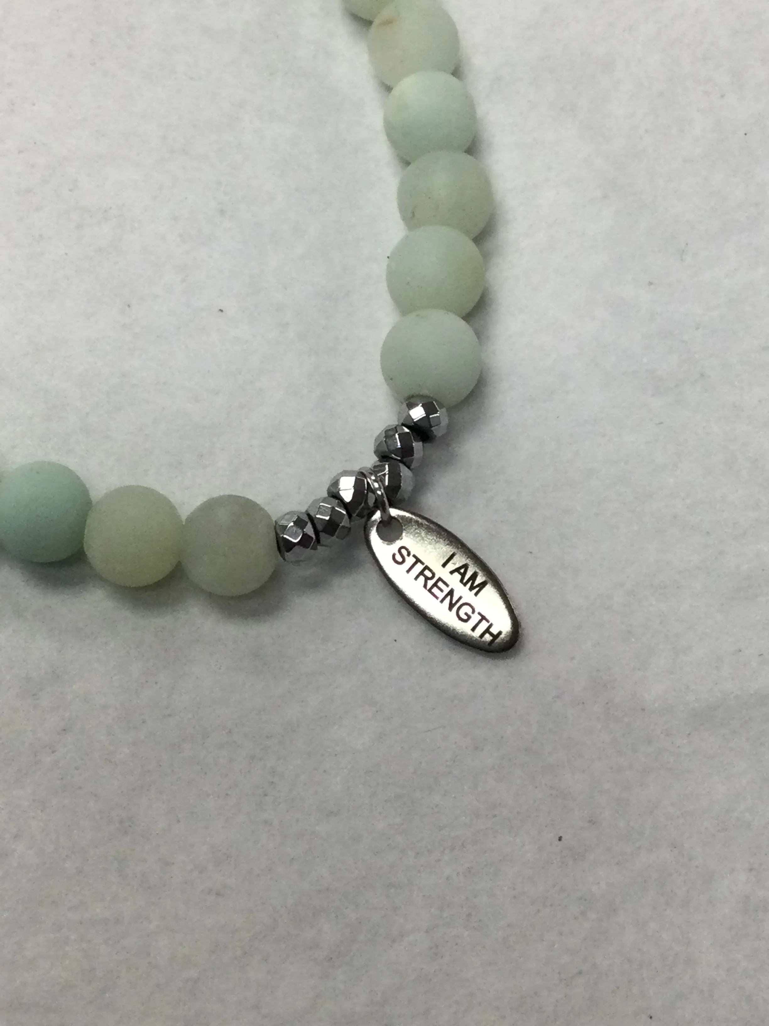 Apryl Dawn - Crystal Bracelet with Charm Affirmation