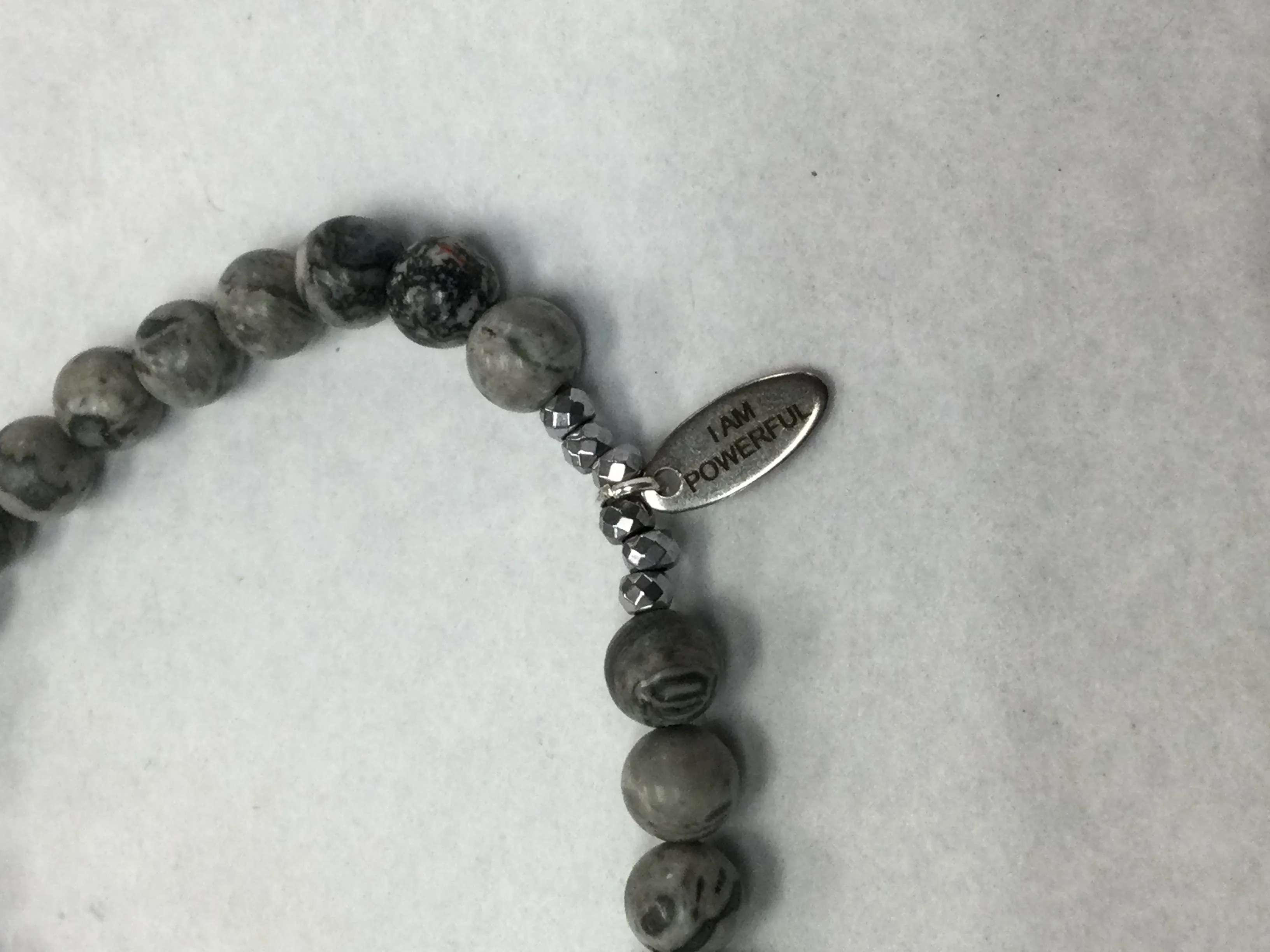 Apryl Dawn - Crystal Bracelet with Charm Affirmation