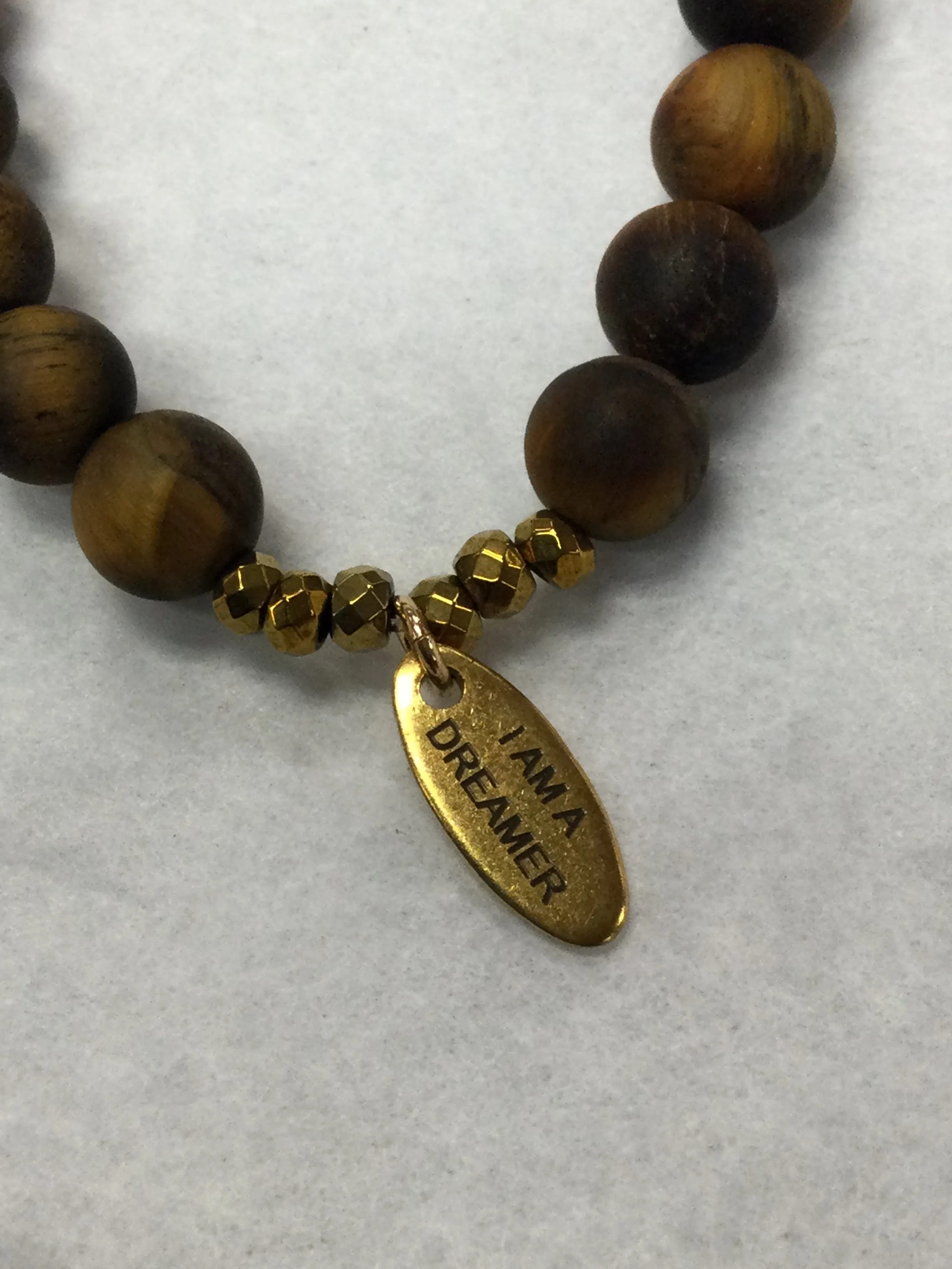 Apryl Dawn - Crystal Bracelet with Charm Affirmation