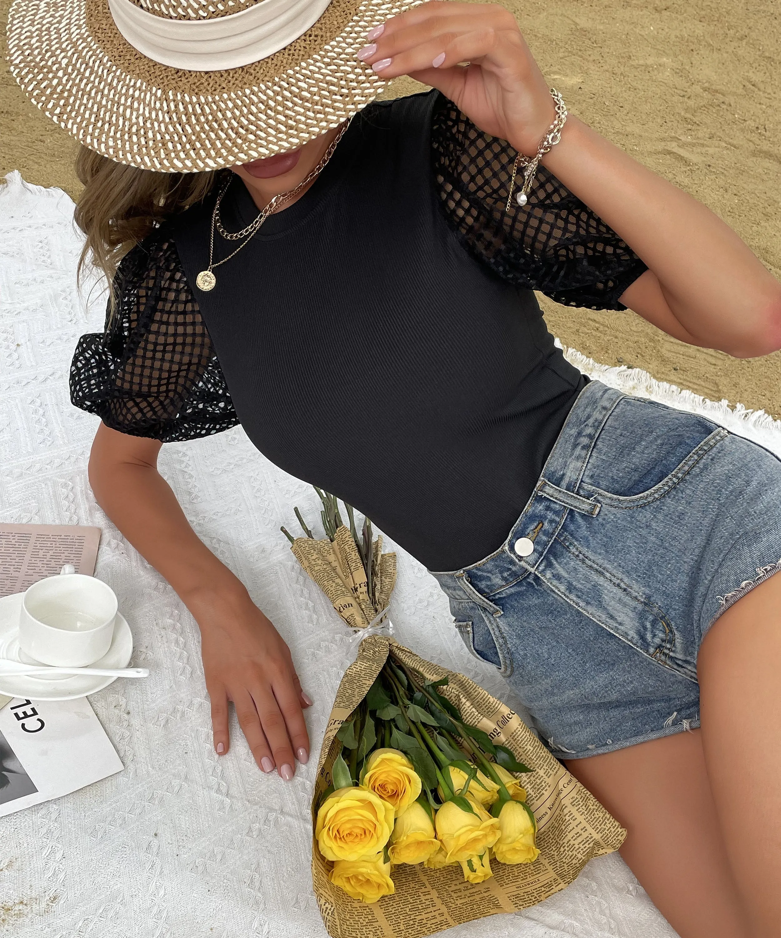 Argie Bodysuit - Black