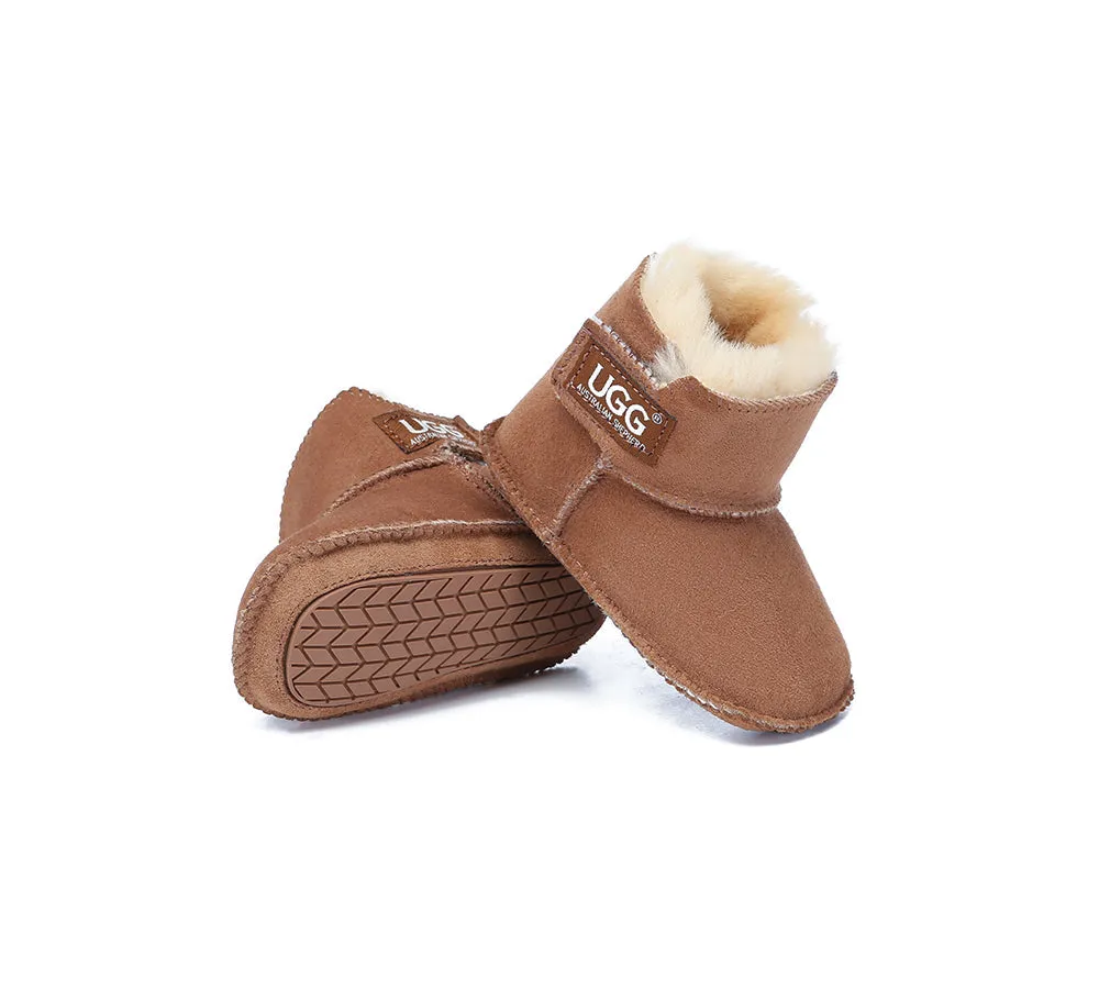 Australian Sheepskin Baby Bootie Gift Box Eliana