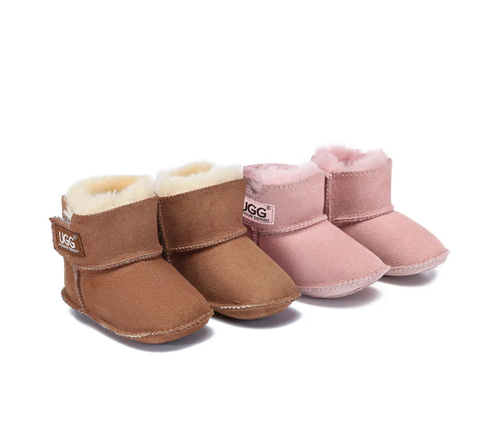Australian Sheepskin Baby Bootie Gift Box Eliana
