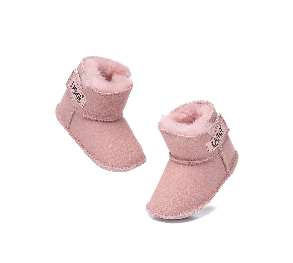 Australian Sheepskin Baby Bootie Gift Box Eliana