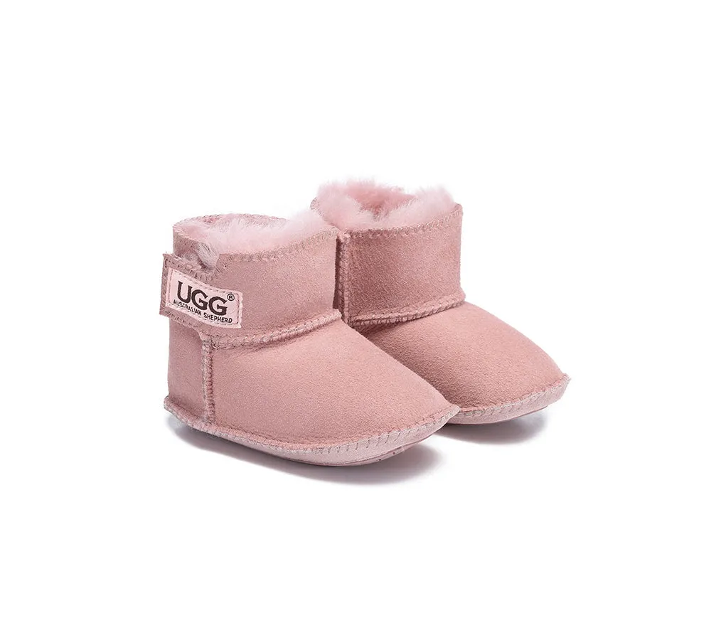 Australian Sheepskin Baby Bootie Gift Box Eliana