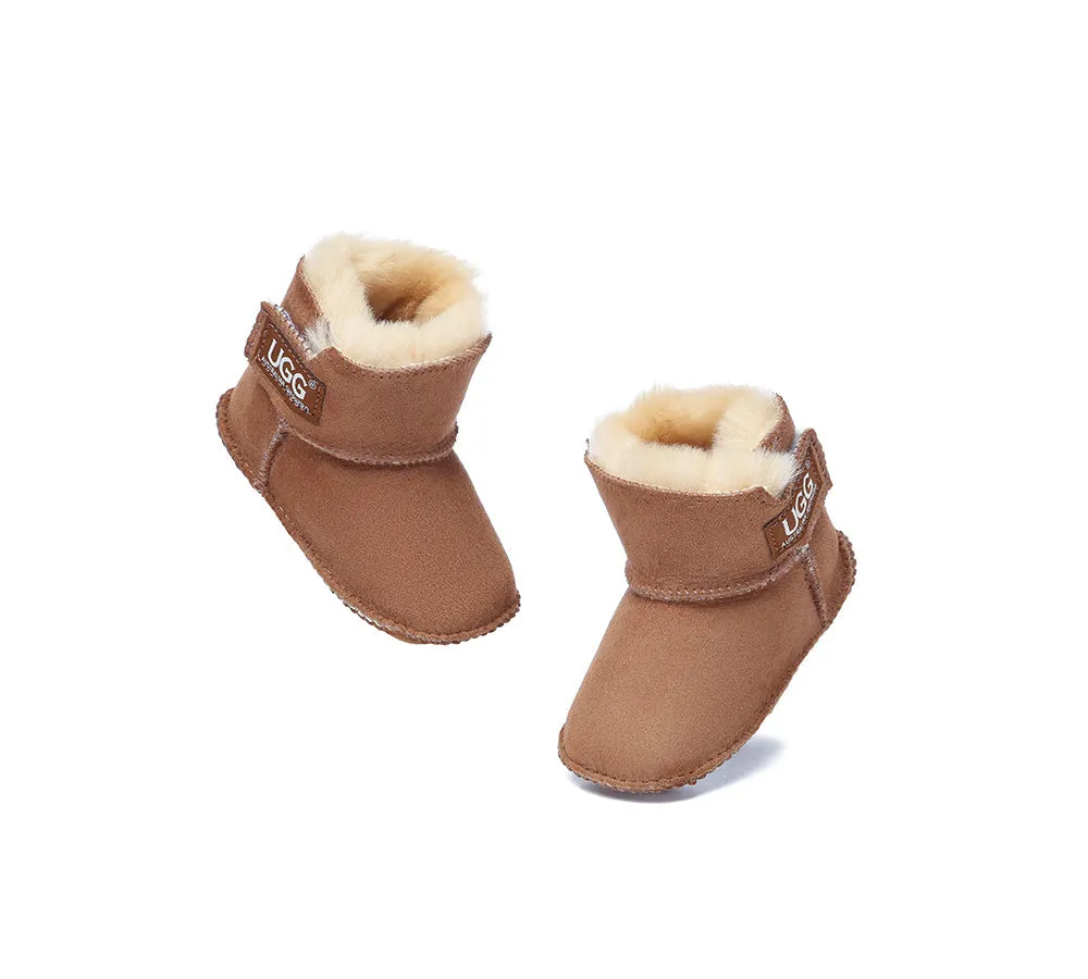 Australian Sheepskin Baby Bootie Gift Box Eliana