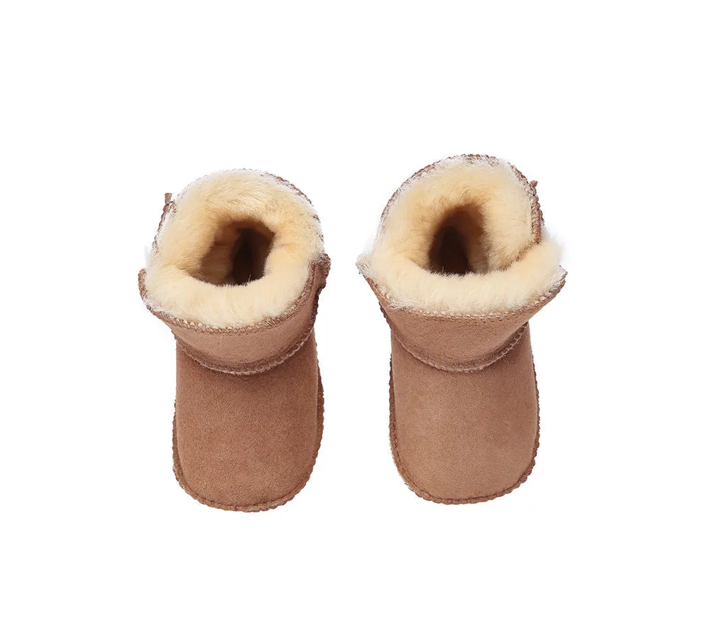 Australian Sheepskin Baby Bootie Gift Box Eliana