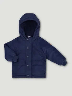 Baby Boys Parka Jacket - Navy
