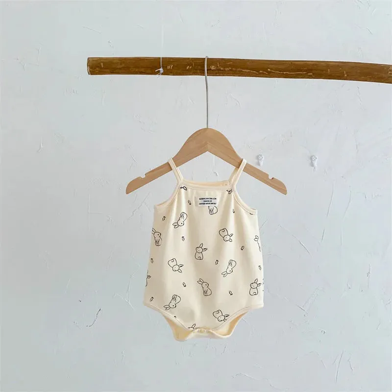 Baby Sleeveless Plaid Jumpsuits