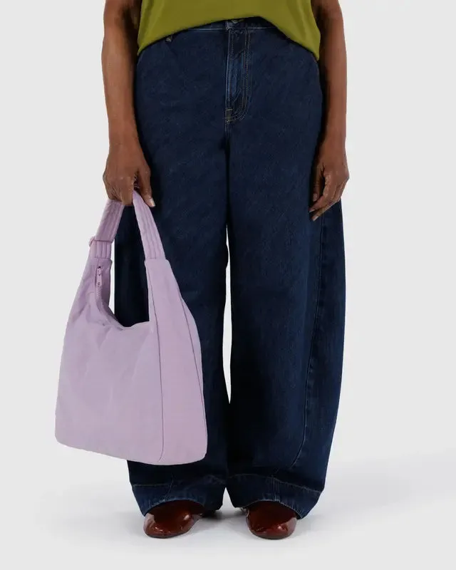 Baggu Nylon Shoulder Bag Dusty Pink