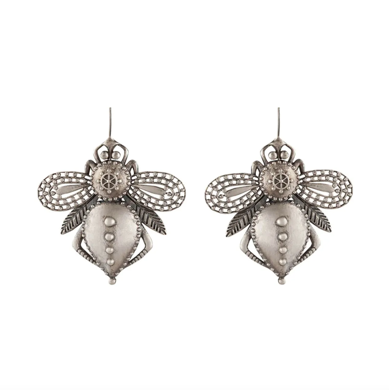 Bhawara Silver Earrings by MOHA