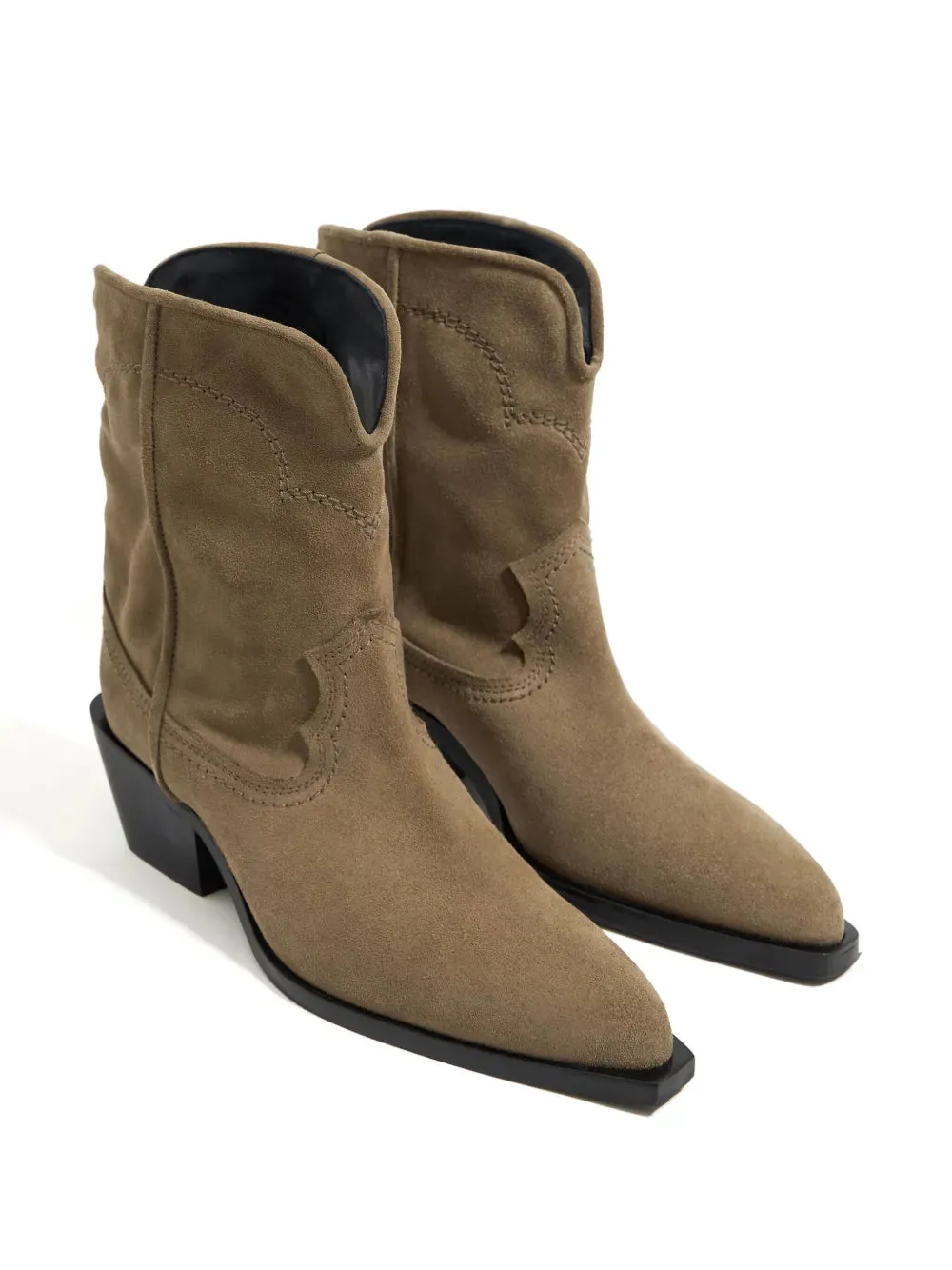 Bimba y Lola leather cowboy boots