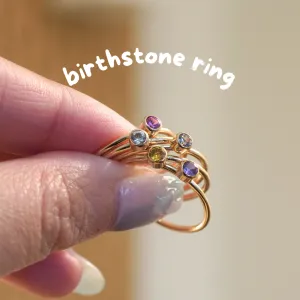 Birthstone Ring