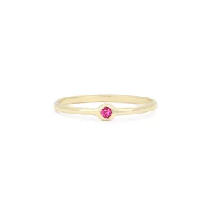 Birthstone Talisman Ring | July | Ruby