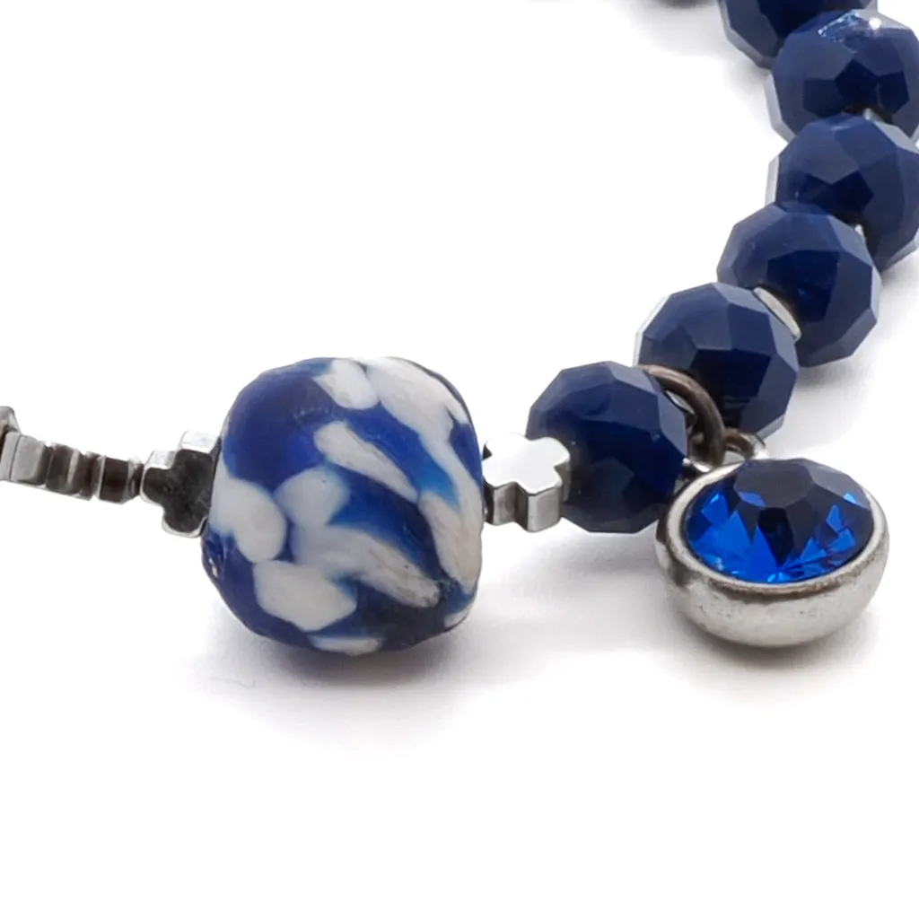 Blue Crystal Bracelet