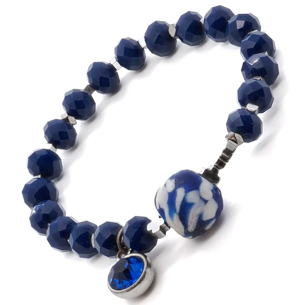 Blue Crystal Bracelet