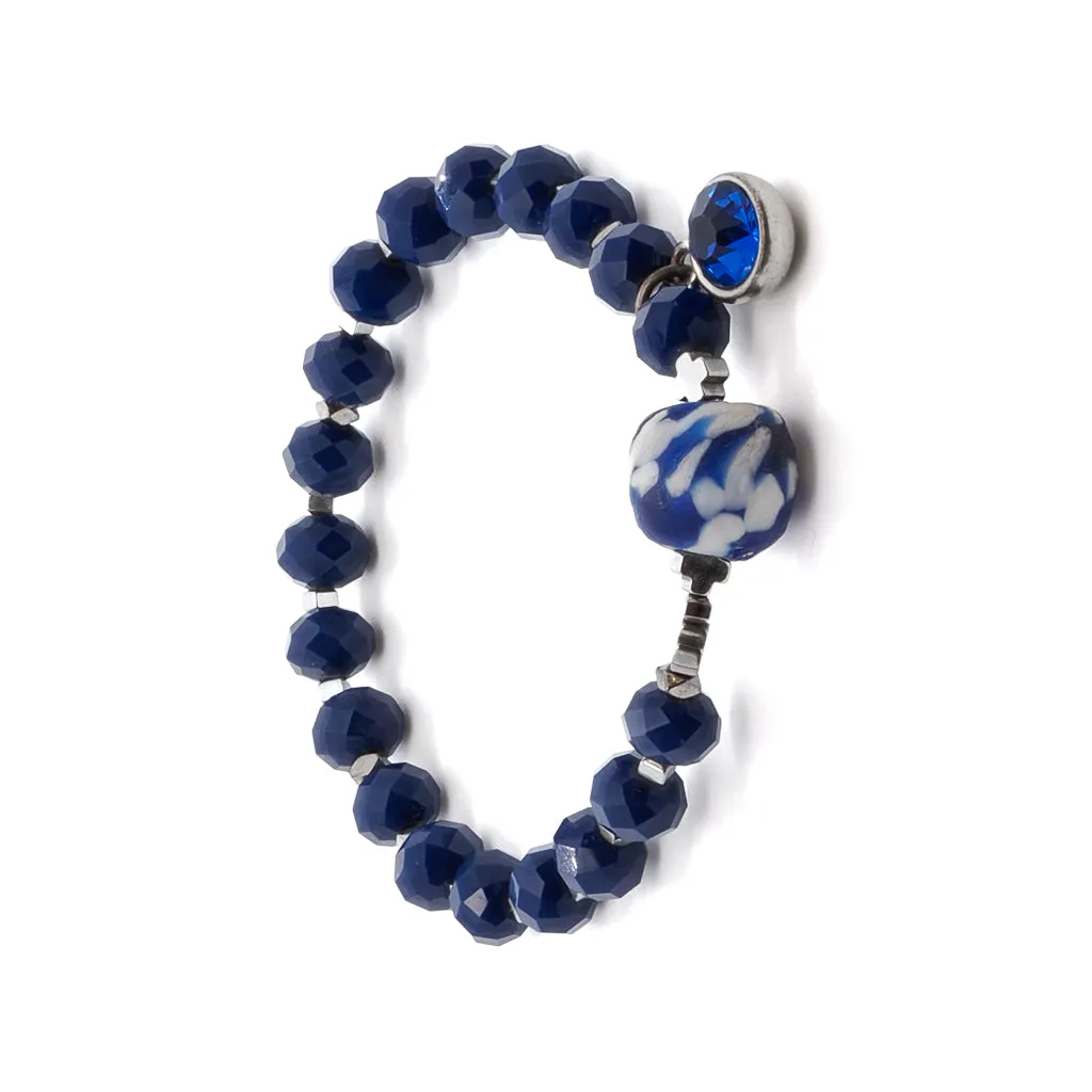 Blue Crystal Bracelet