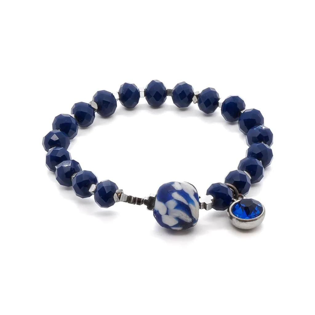 Blue Crystal Bracelet