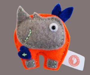 Bushveld Animal Brooches