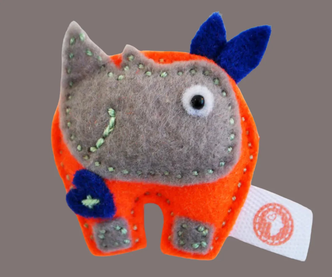 Bushveld Animal Brooches