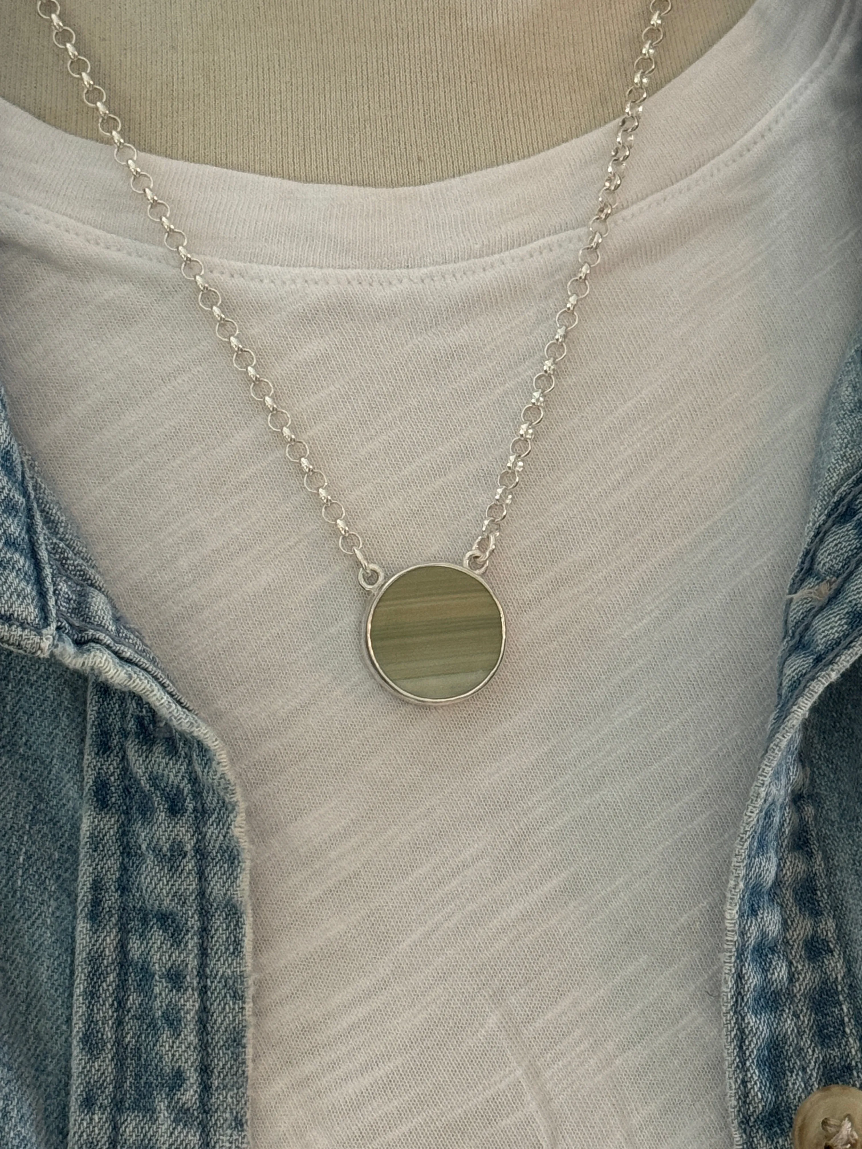 Butter Jasper Necklace