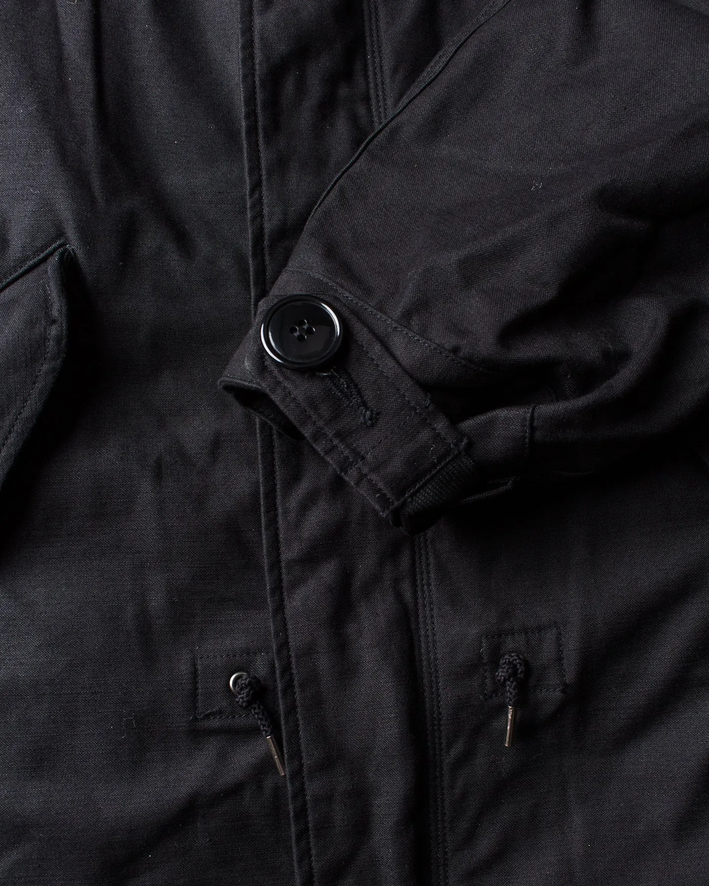Buzz Rickson's William Gibson M-51 Fish Tail Parka Black BR14969