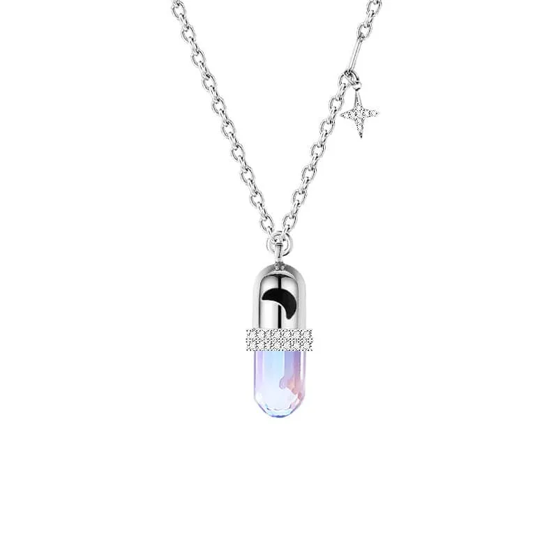 Capsule Magnetic Matching Necklaces