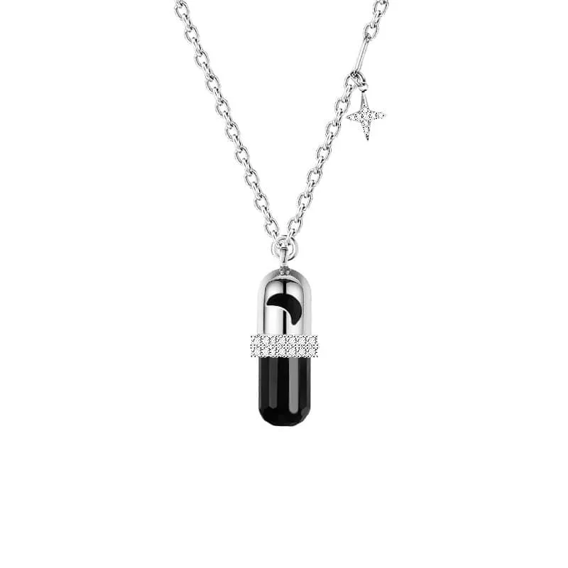 Capsule Magnetic Matching Necklaces