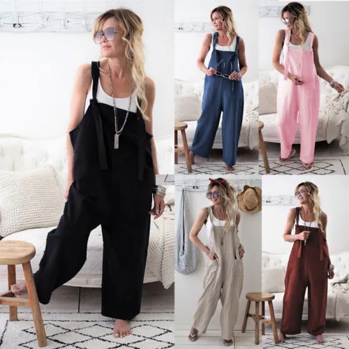 Casual Loose Romper