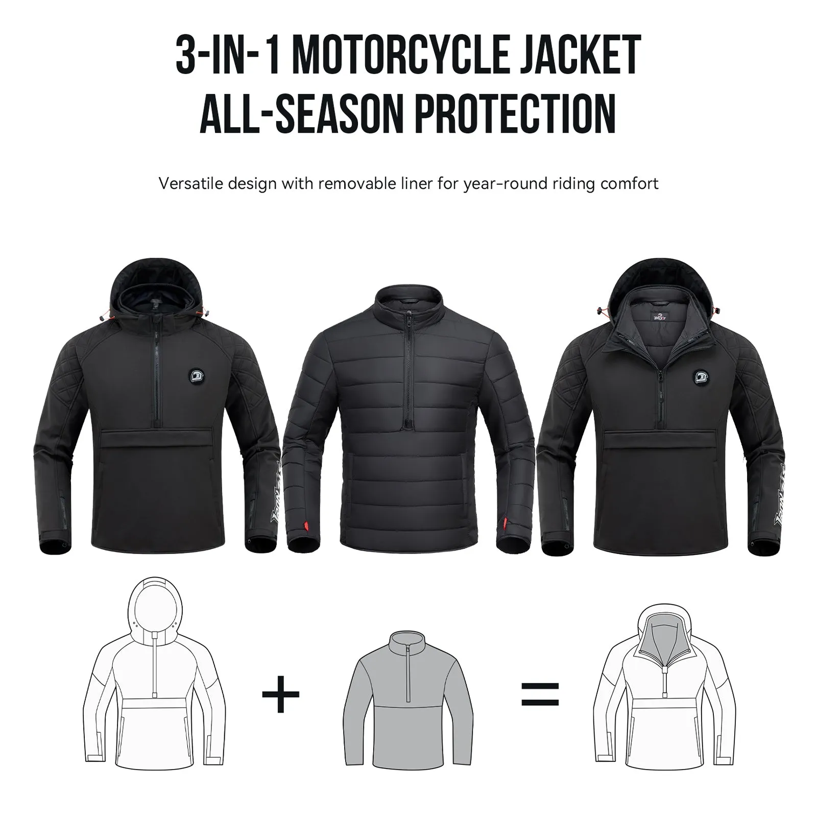 CE Protective Leisure Motorcycle Jacket | JK006