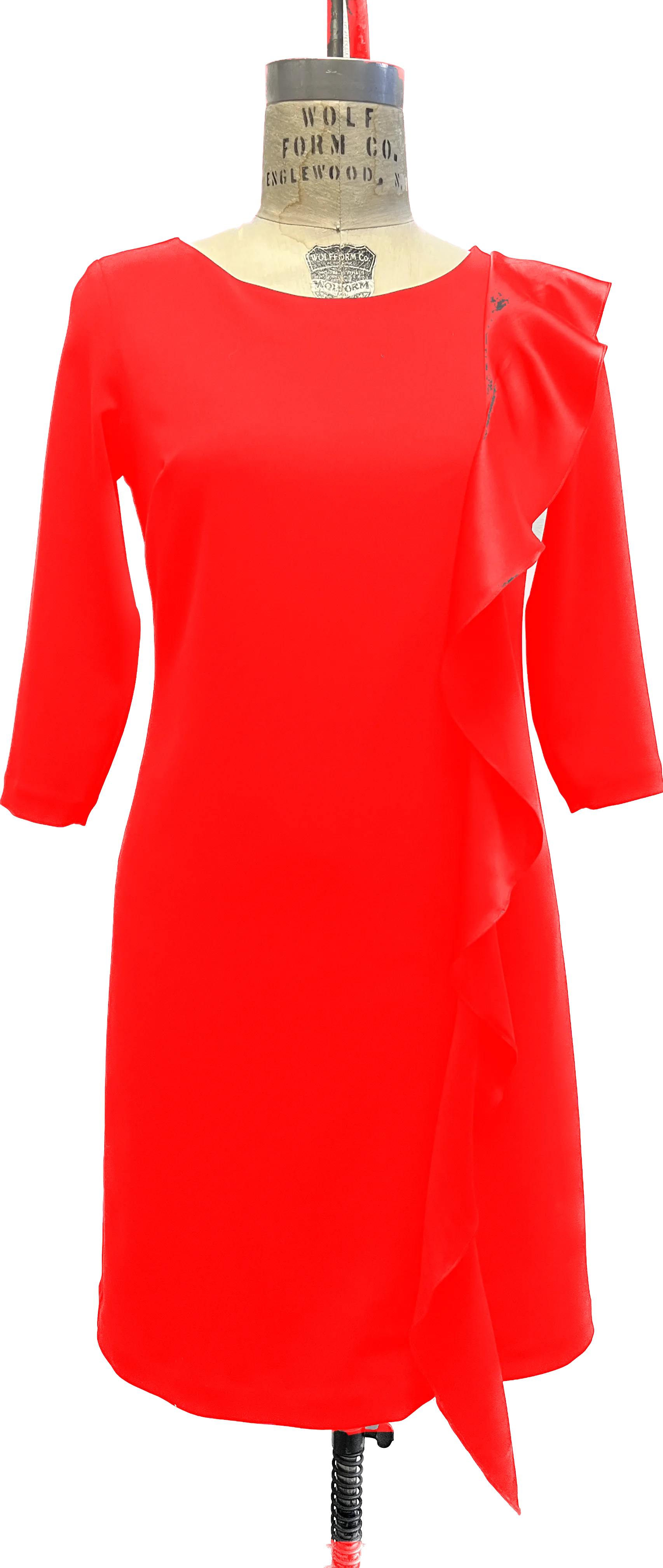 Charlene - Silk Cascade Dress (Pre-Order 3 Weeks)