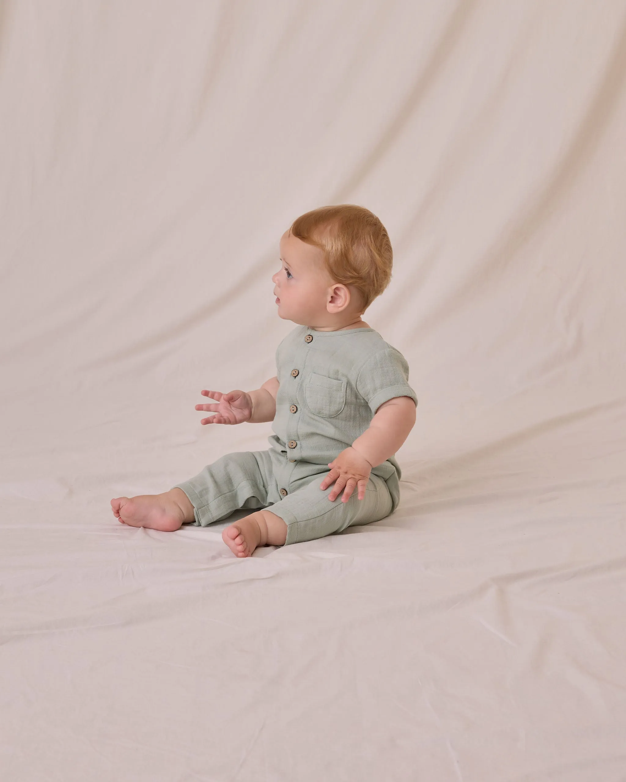Charlie Jumpsuit || Sage