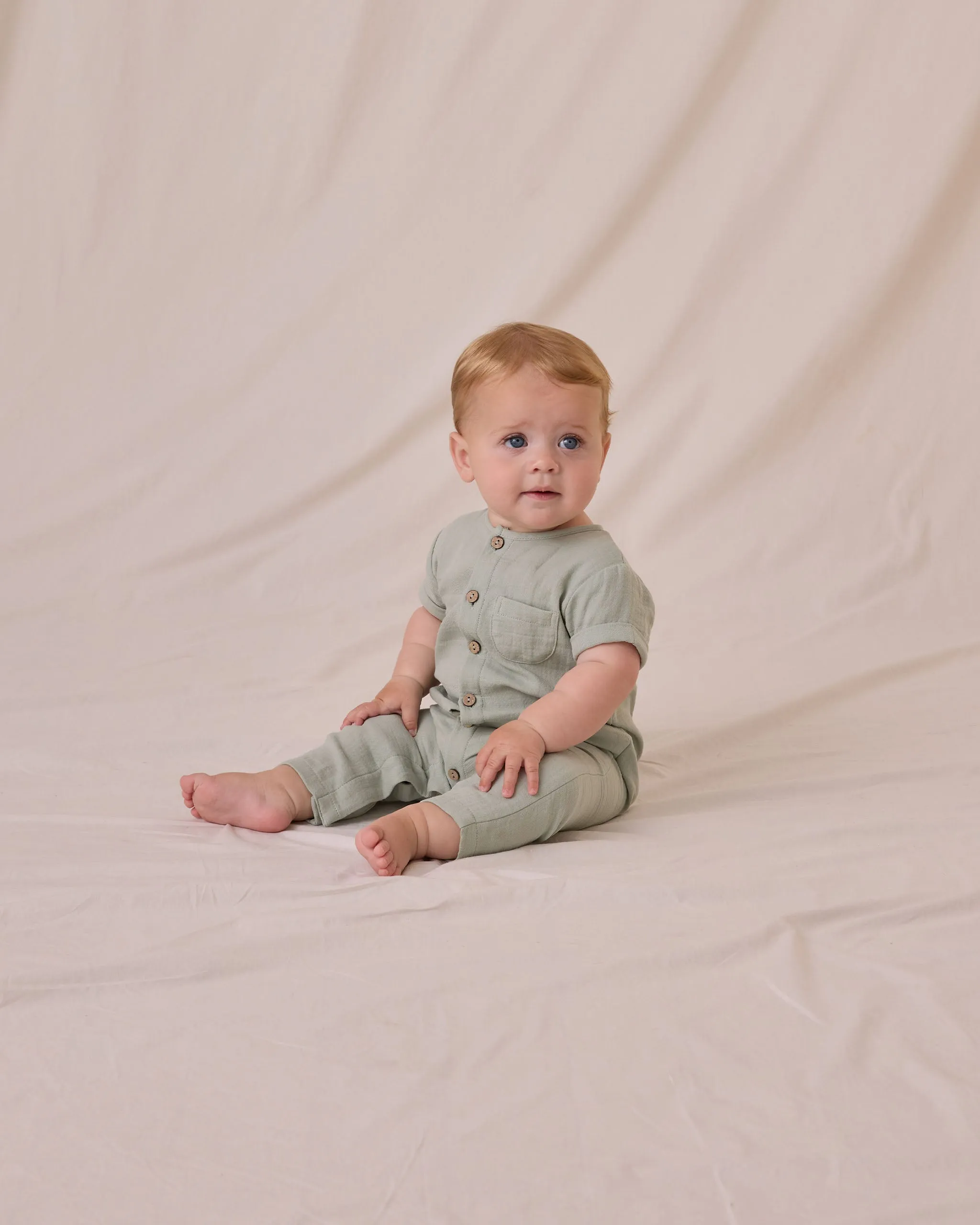 Charlie Jumpsuit || Sage
