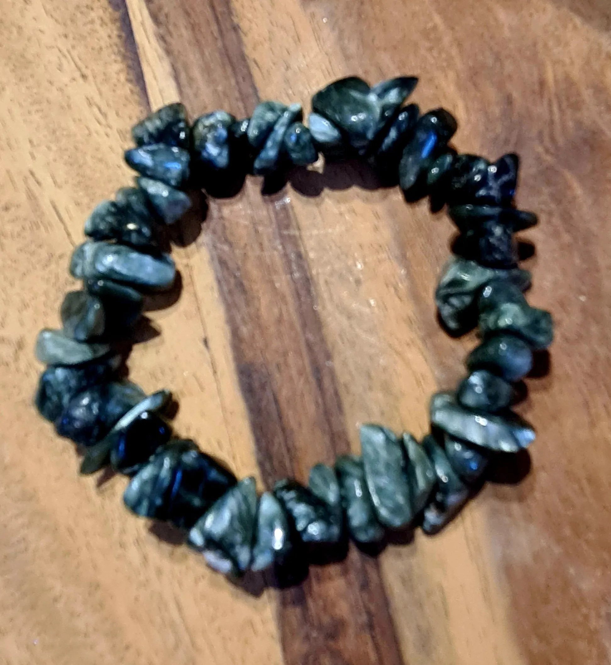 Chip Crystal Bracelet on Elastic