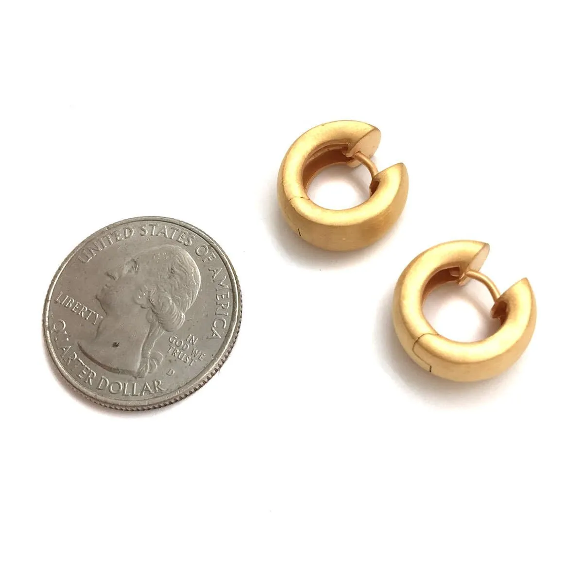 Convex Concave Huggies - Gold