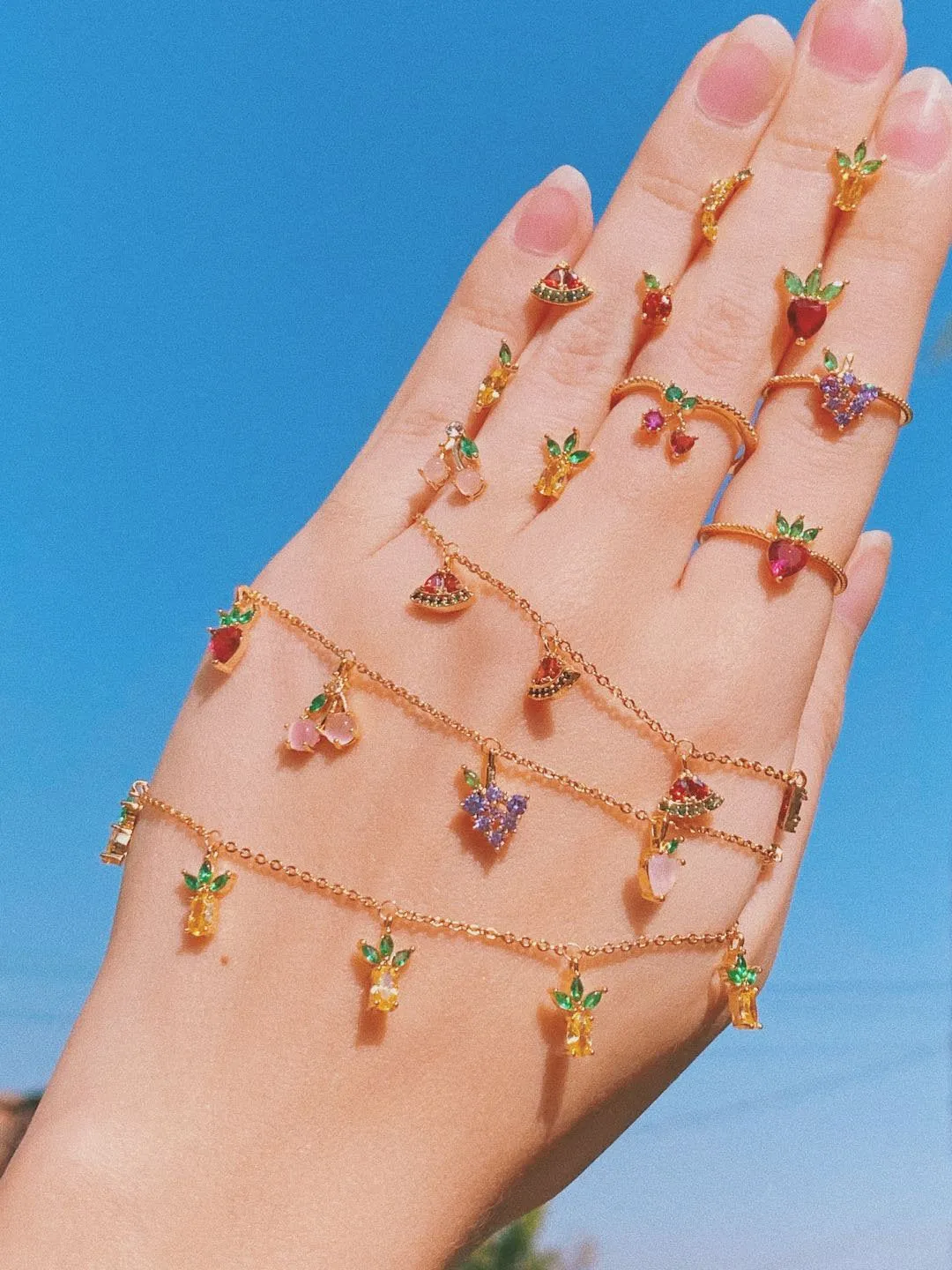 CRYSTAL FRUIT Bracelet