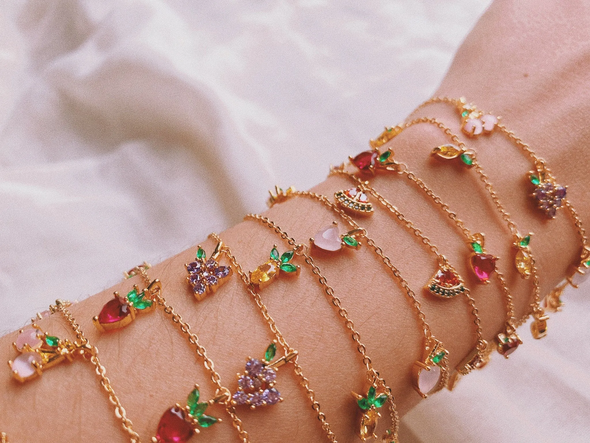 CRYSTAL FRUIT Bracelet