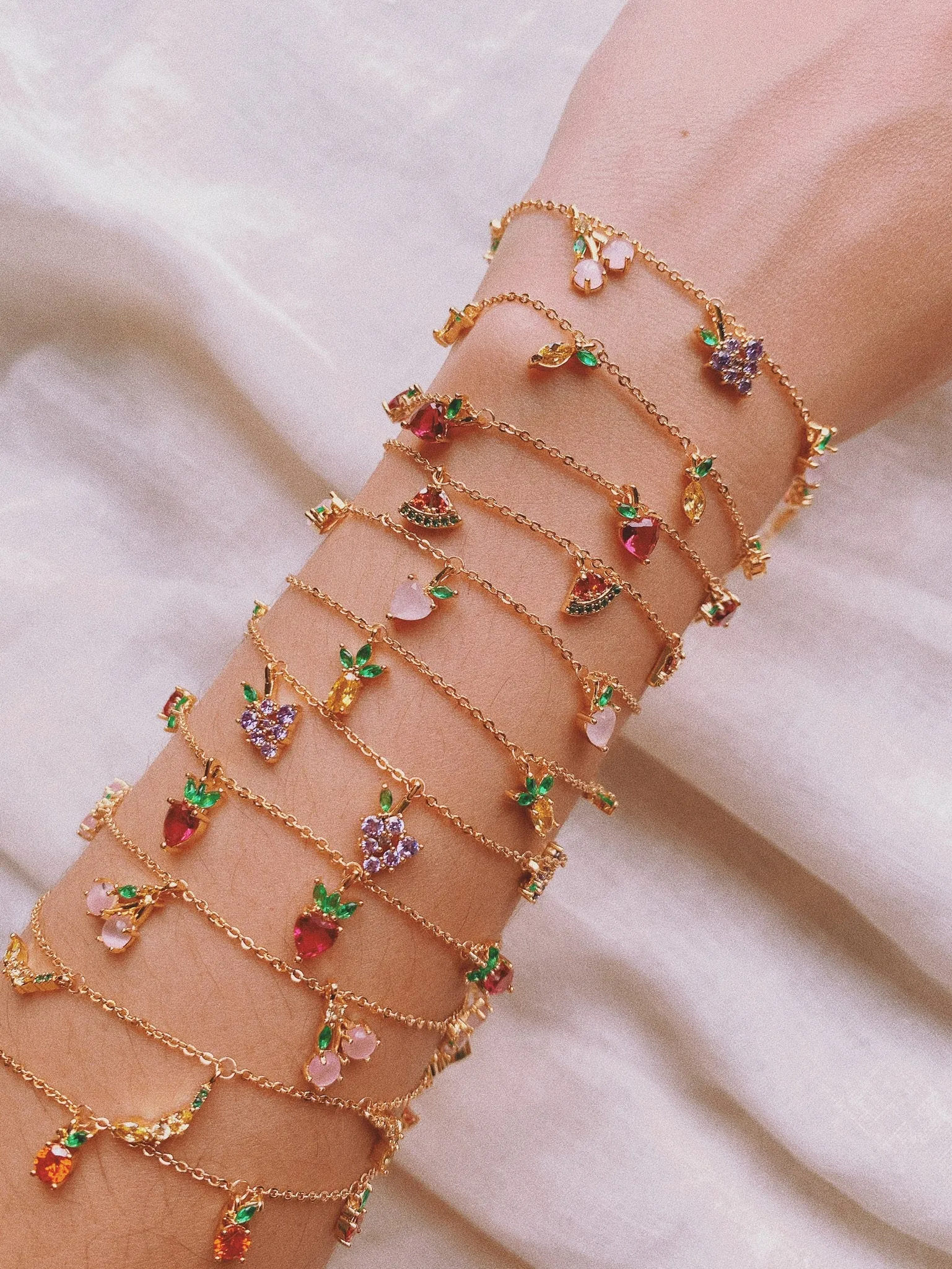 CRYSTAL FRUIT Bracelet