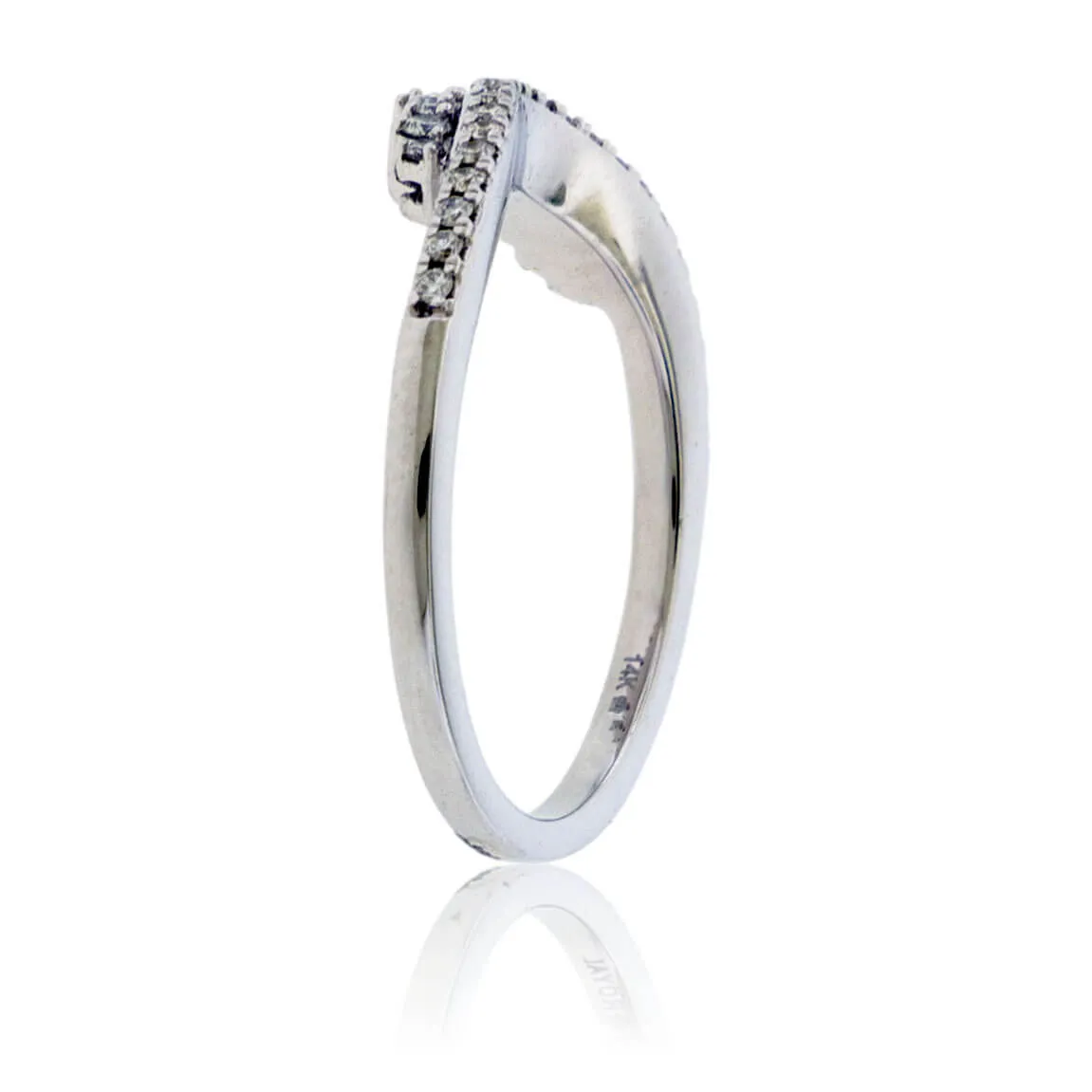 Diamond Contour Tracer Style Ring