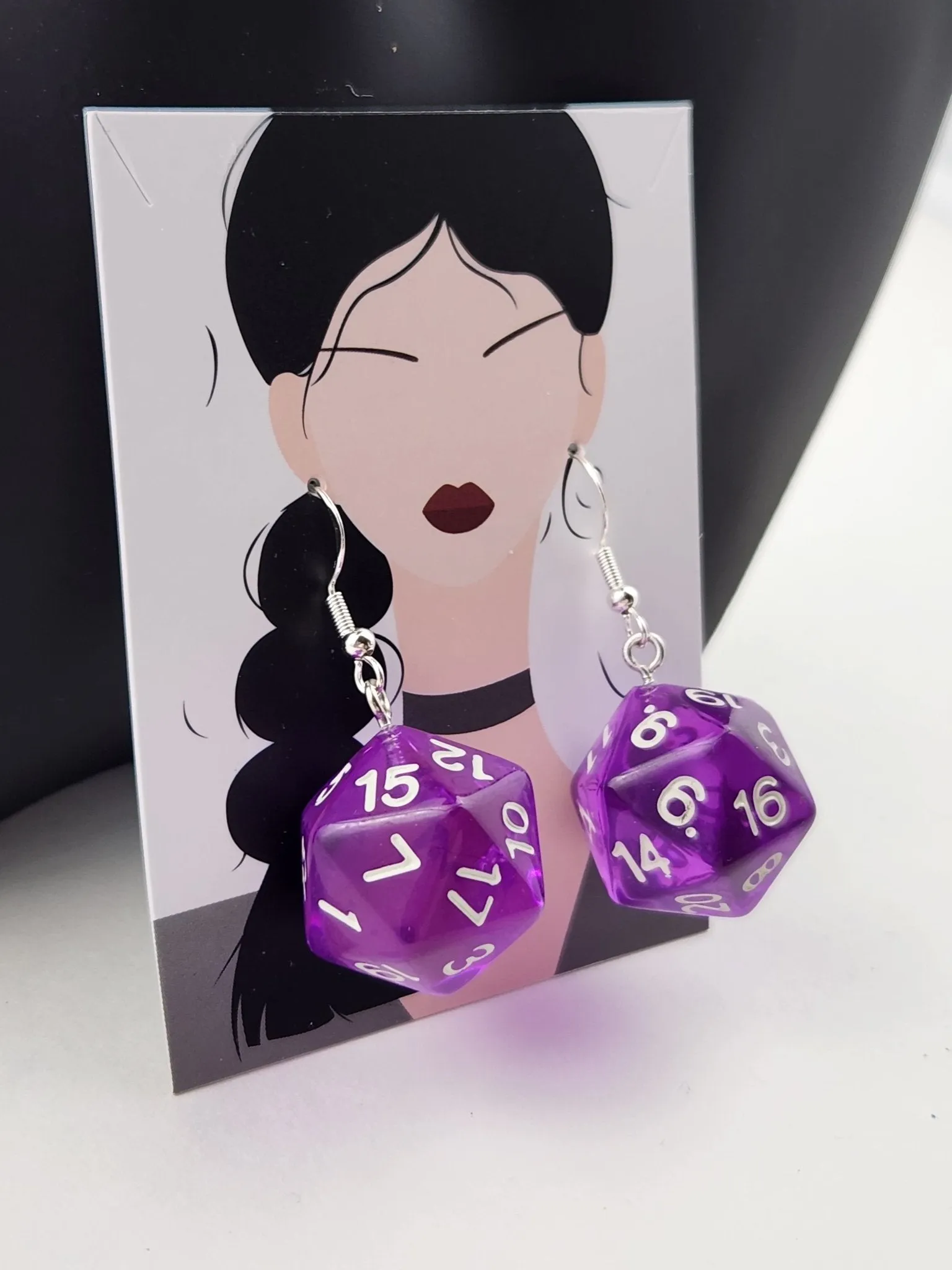 dice earrings